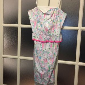 Lily Pulitzer strapless dress